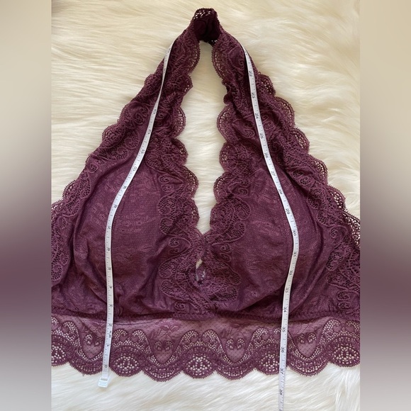 Zenana Outfitters Purple Lace Halter Top Bralette 2XL EUC - Picture 10 of 12
